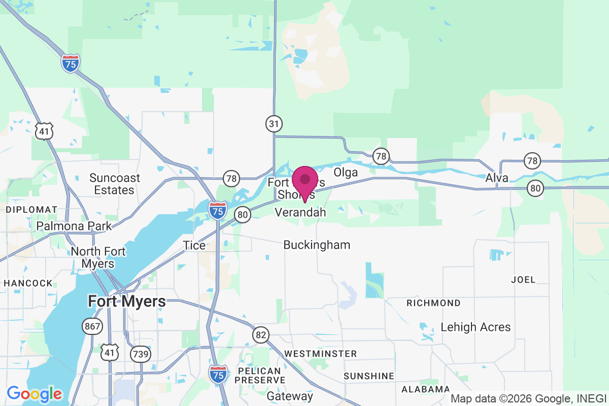 Carte de Fort Myers Shores