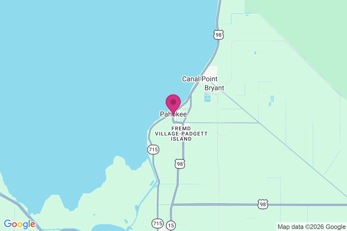 Carte de Pahokee
