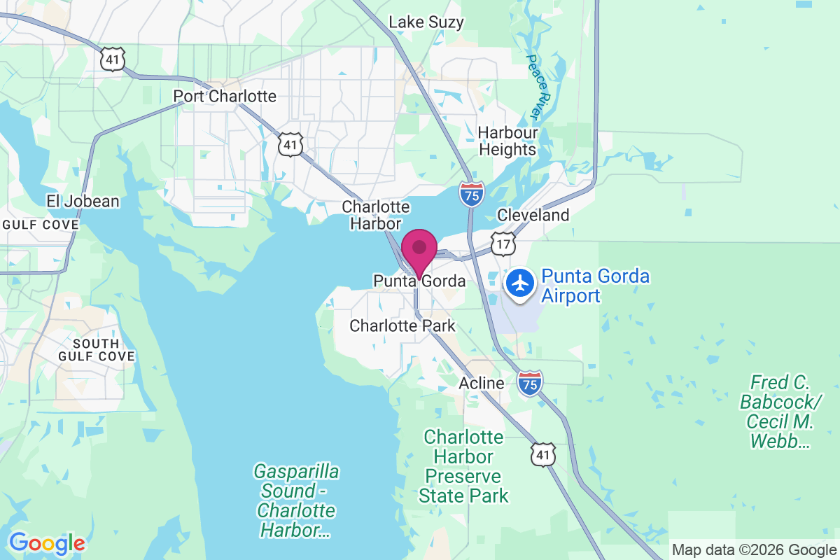 Carte de Punta Gorda