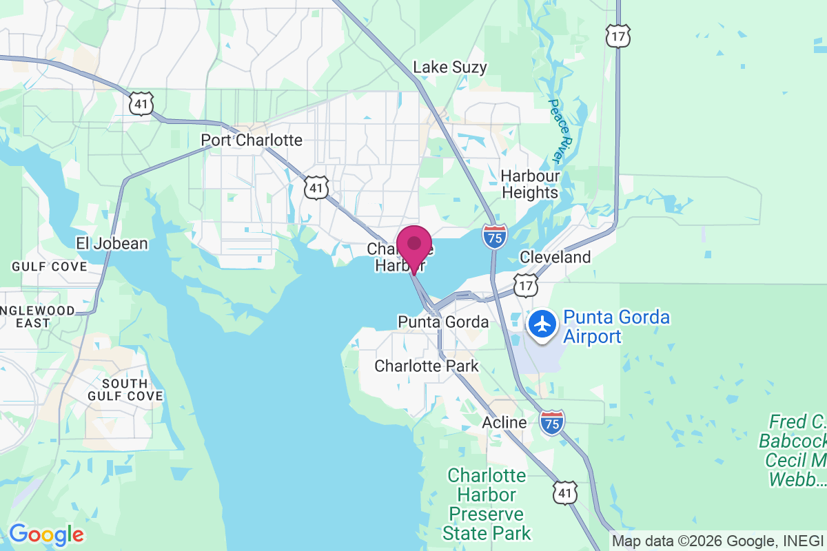 Carte de Charlotte Harbor