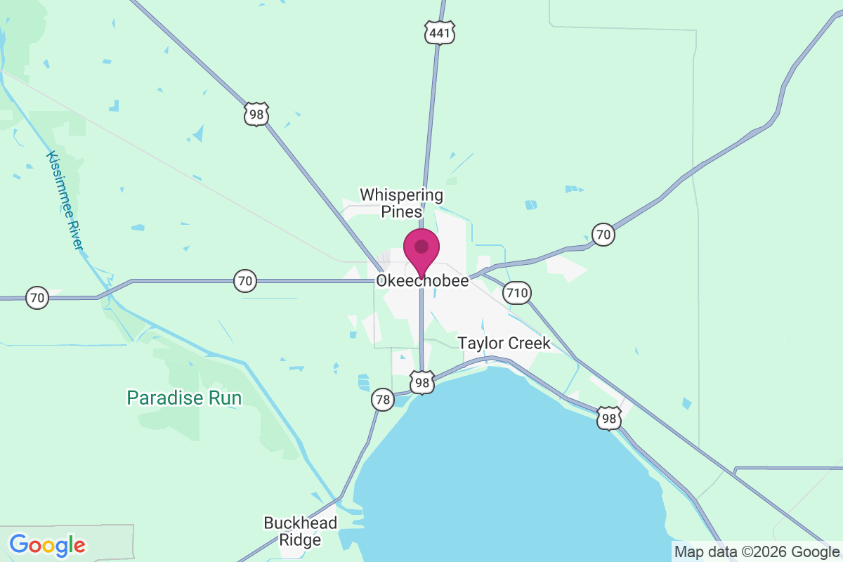 Carte de Okeechobee