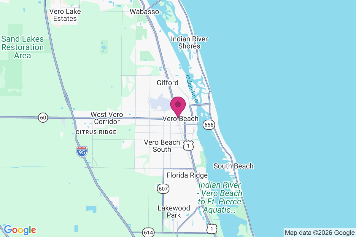 Carte de Vero Beach