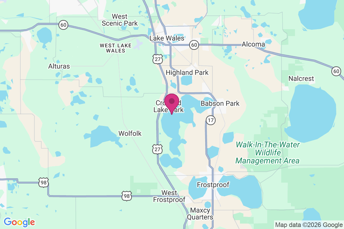 Carte de Crooked Lake Park