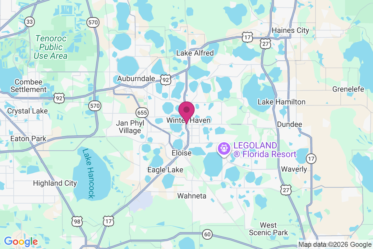 Carte de Winter Haven