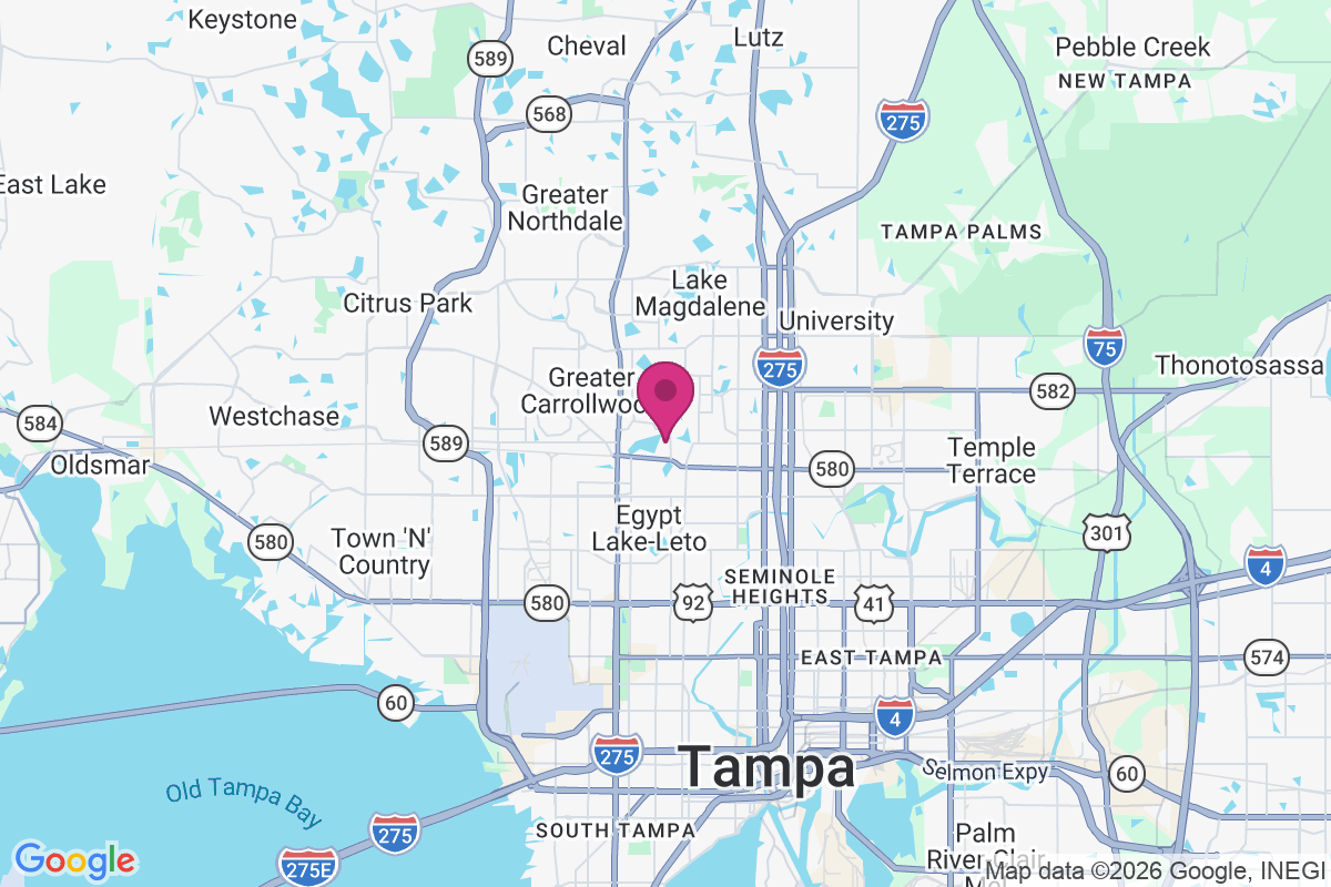 Carte de Carrollwood
