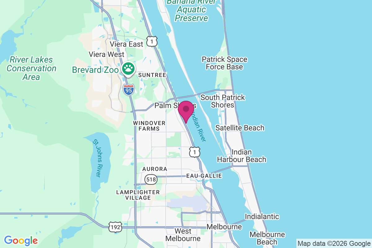 Carte de Palm Shores