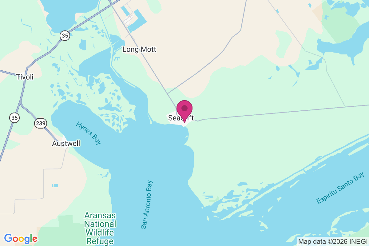 Carte de Seadrift