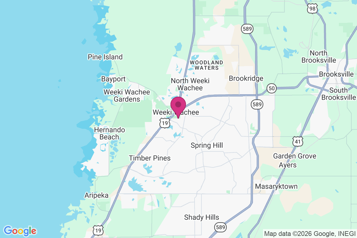 Carte de Weeki Wachee