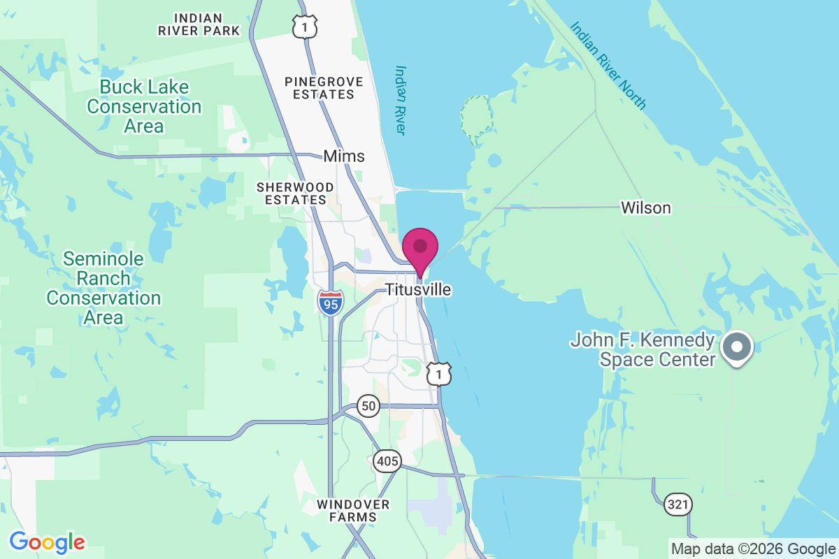 Carte de Titusville