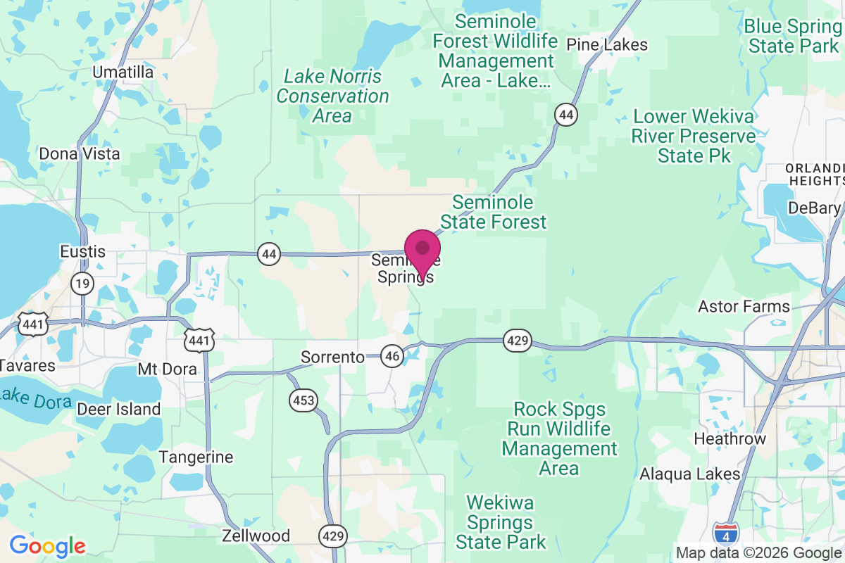 Carte de Seminole Springs