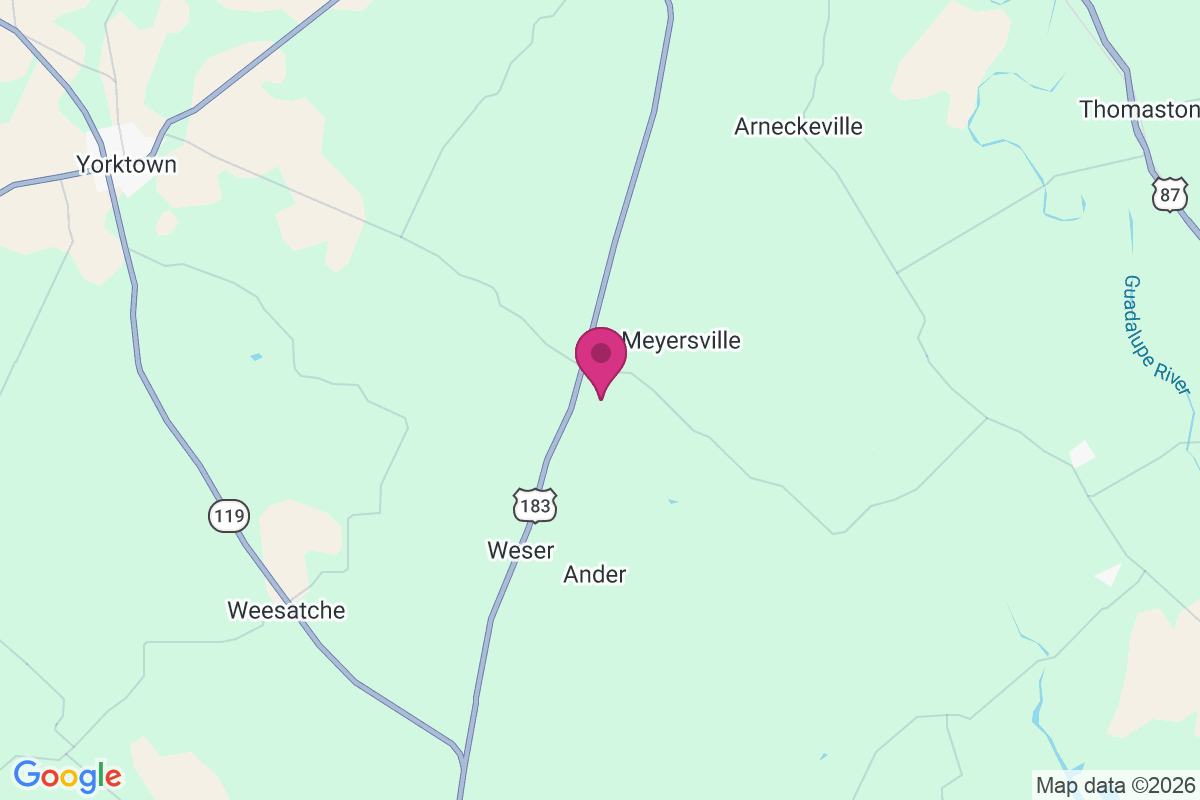 Carte de Upper Meyersville