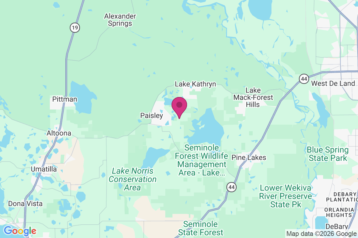 Carte de Chain O'Lakes