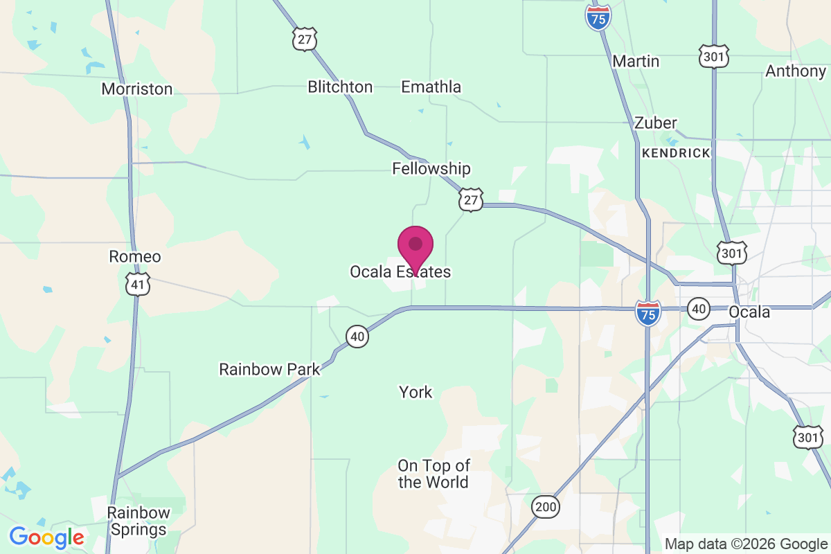 Carte de Ocala Estates