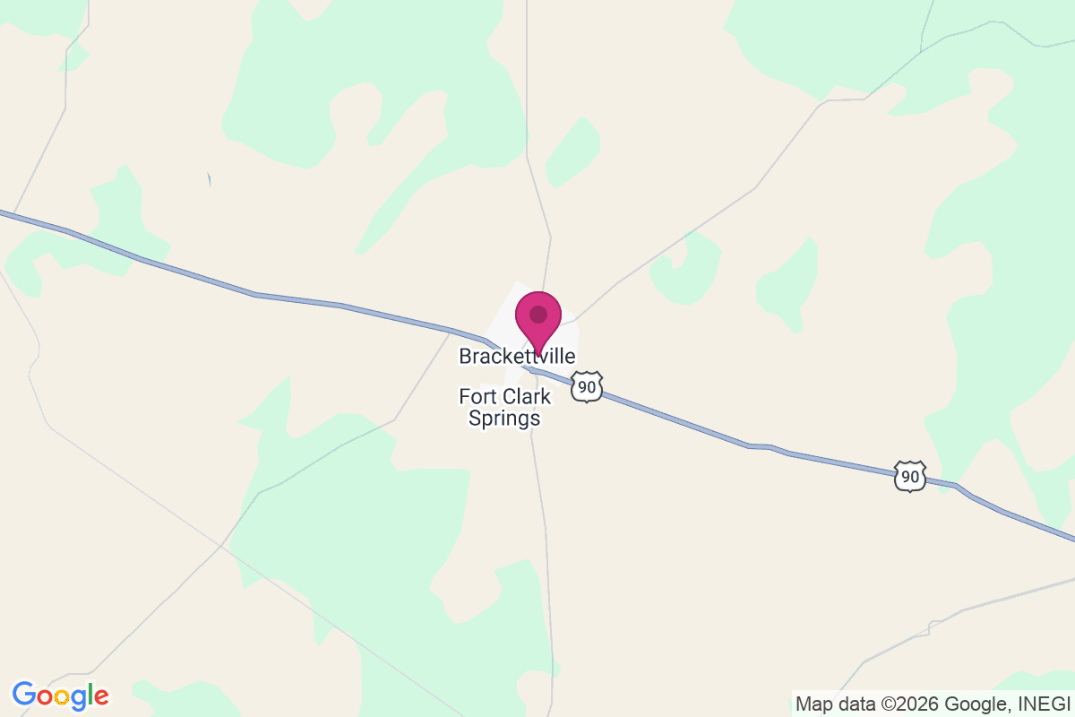 Carte de Brackettville