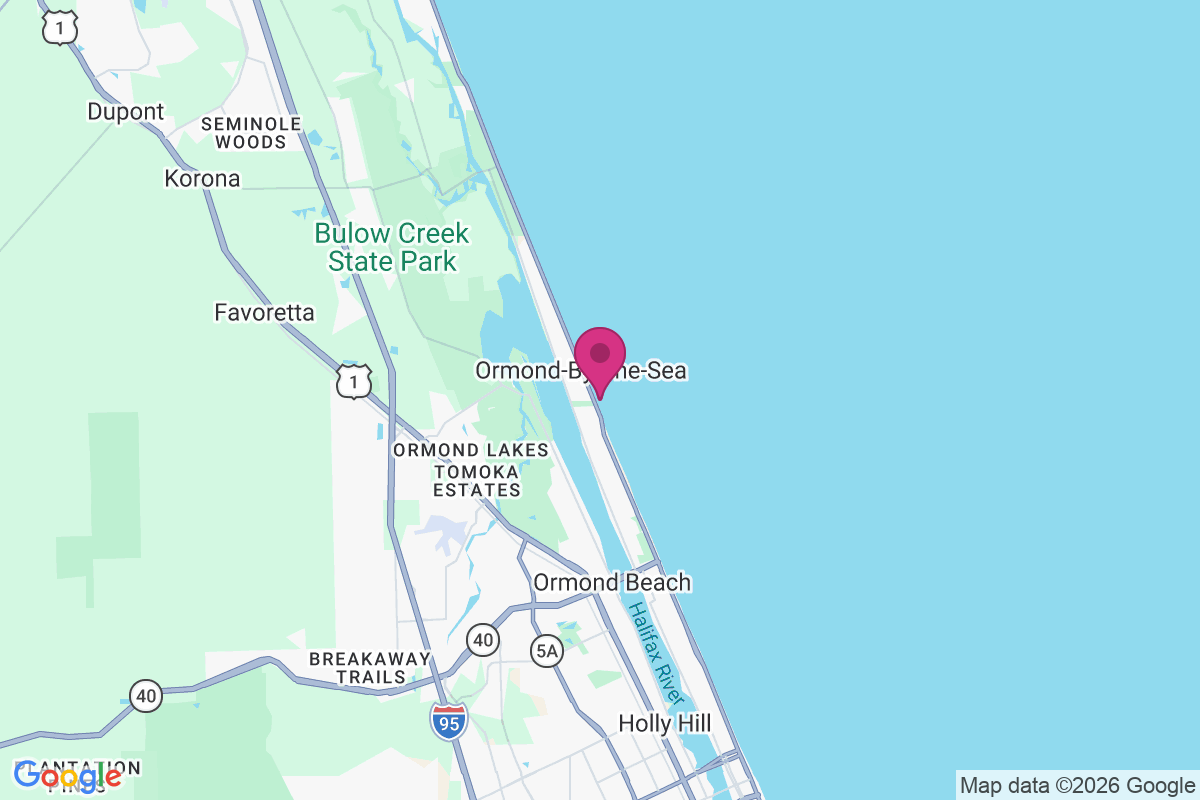 Carte de Ormond-by-the-Sea