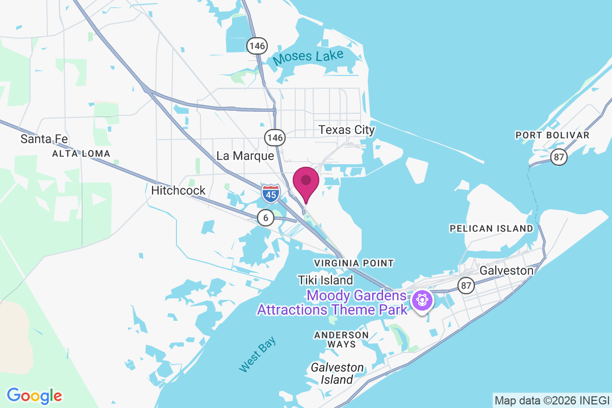 Carte de Texas City Junction