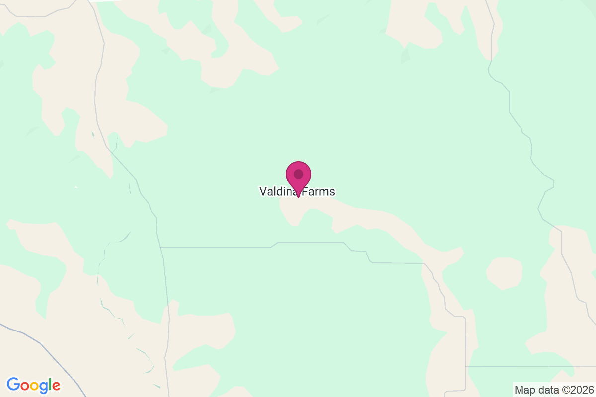 Carte de Valdina Farms