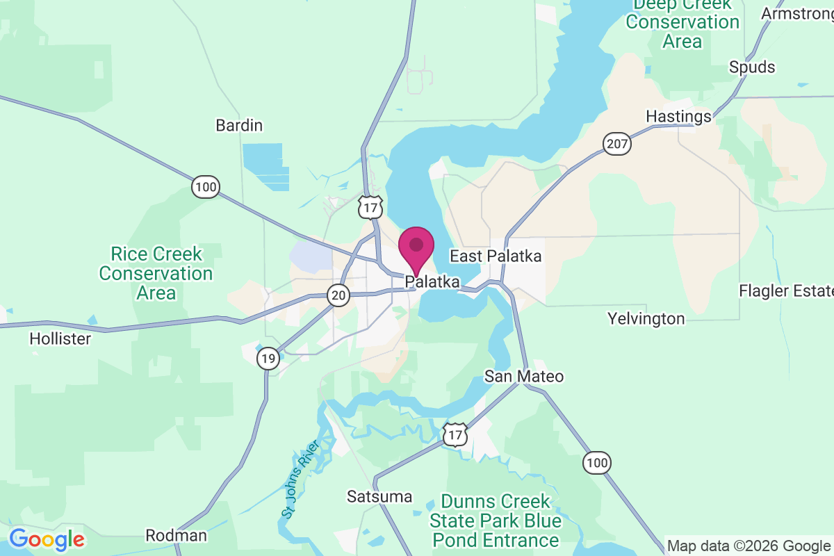 Carte de Palatka