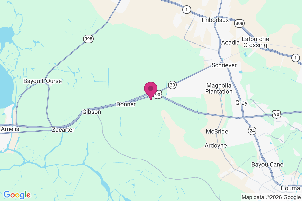Carte de Chacahoula