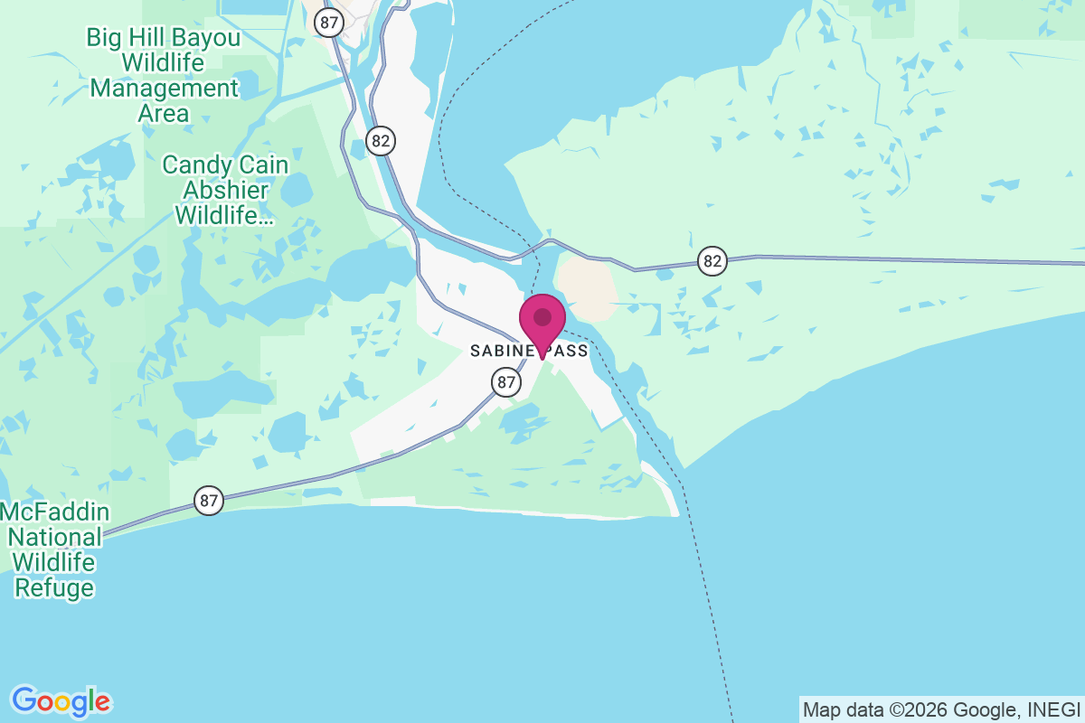 Carte de Sabine Pass