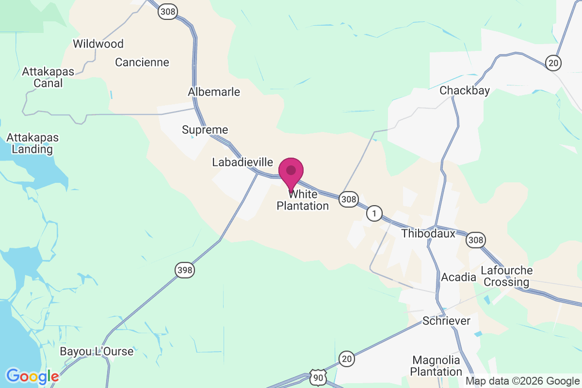 Carte de Saint Rose Plantation