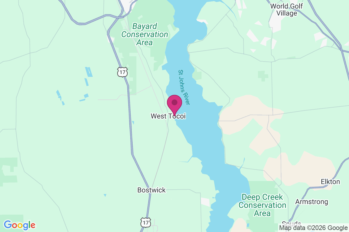 Carte de West Tocoi