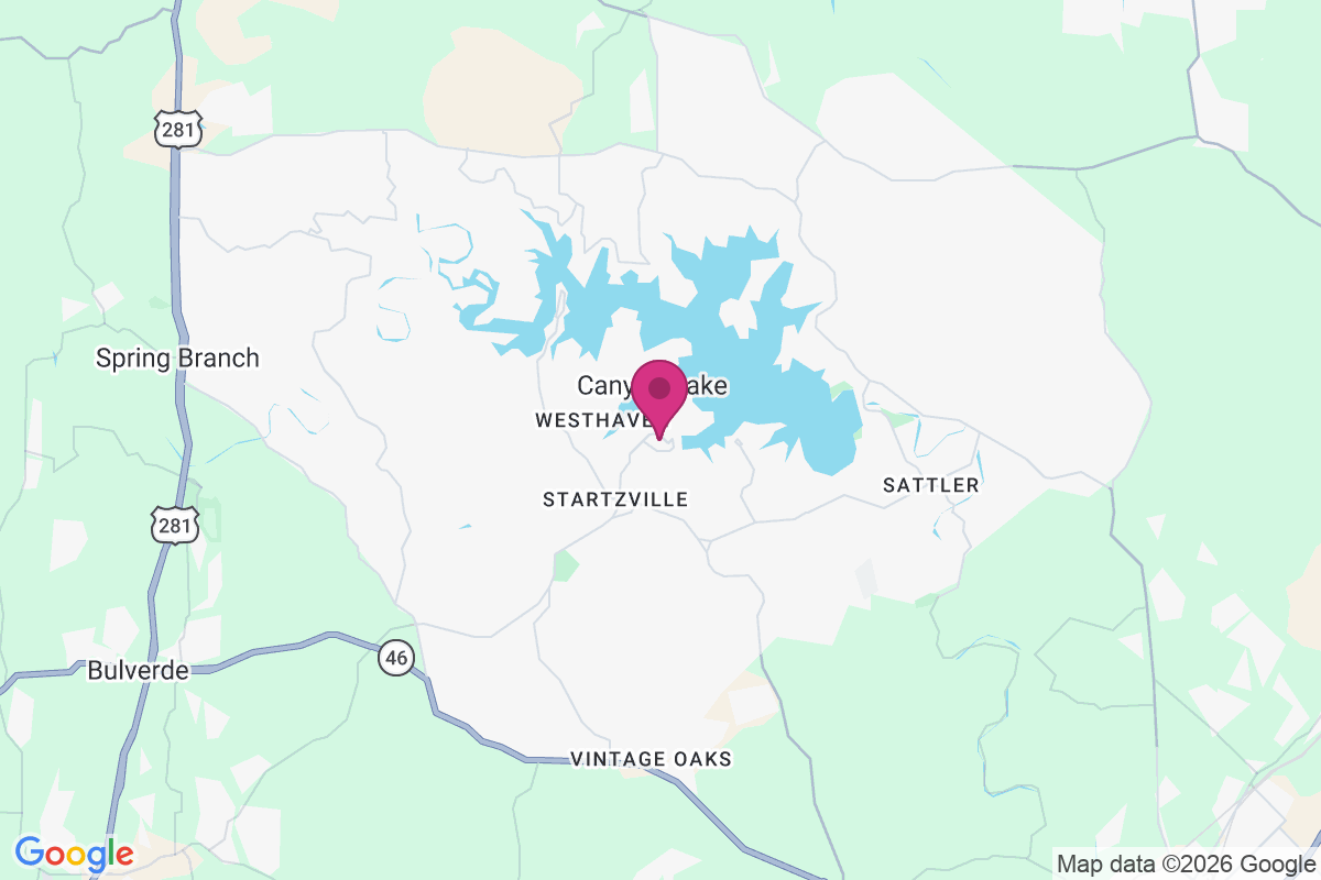 Carte de Canyon Lake Forest