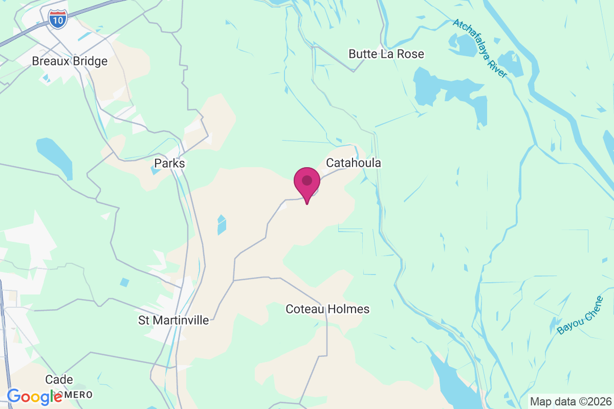 Carte de Catahoula Cove