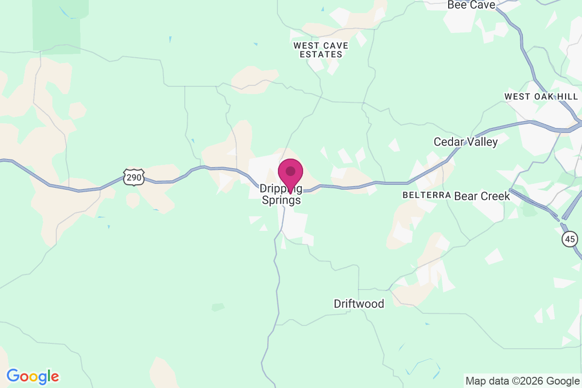 Carte de Dripping Springs