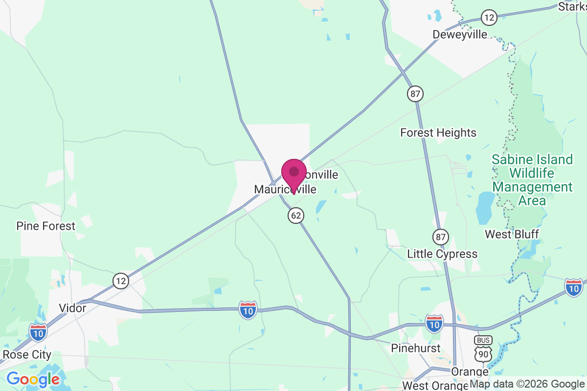 Carte de Mauriceville
