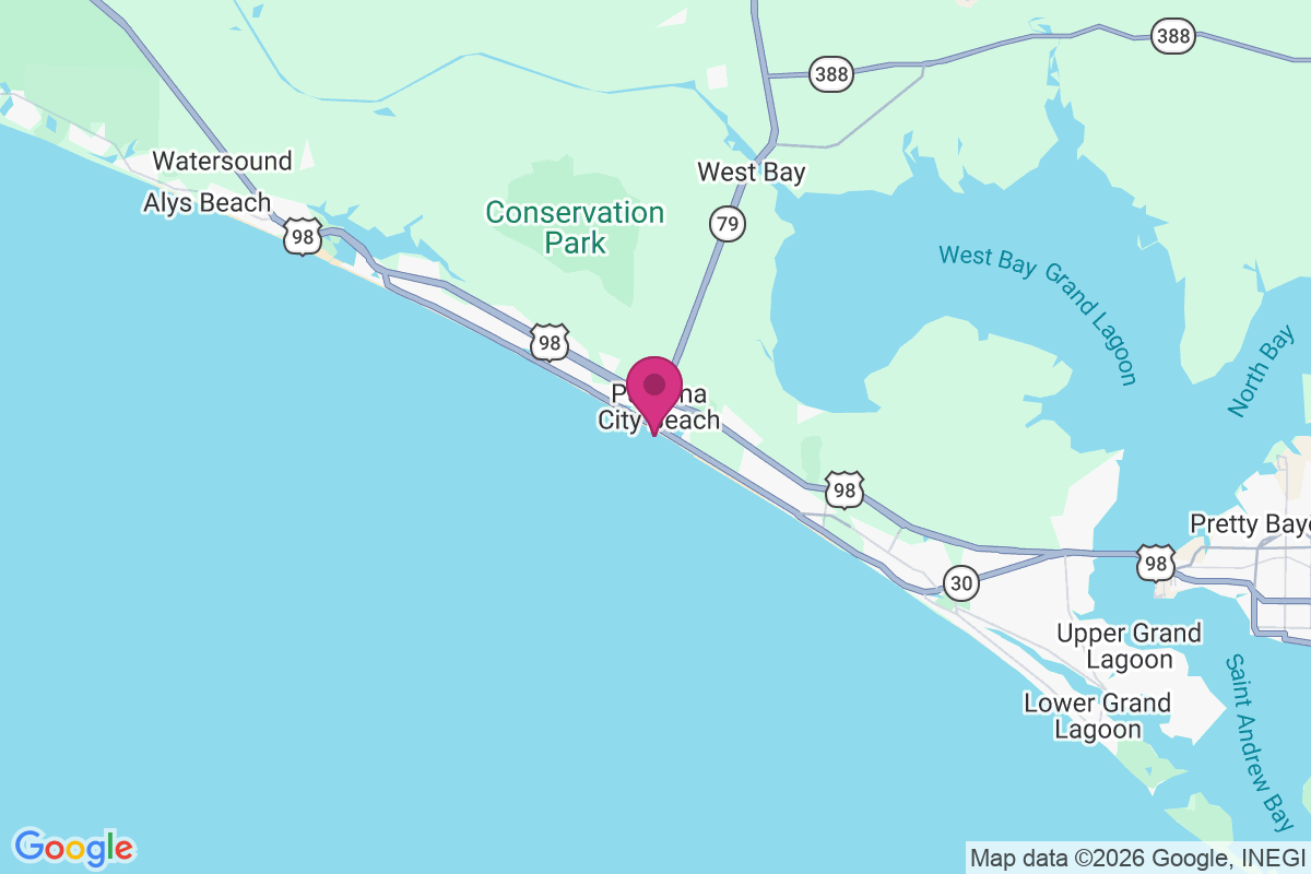 Carte de Gulf Resort Beach