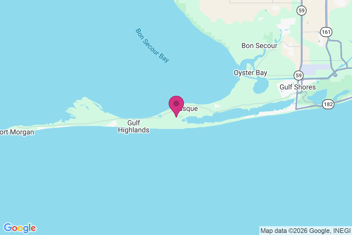 Carte de Palmetto Beach