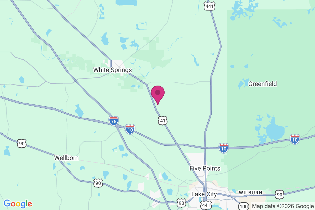 Carte de Suwannee Valley