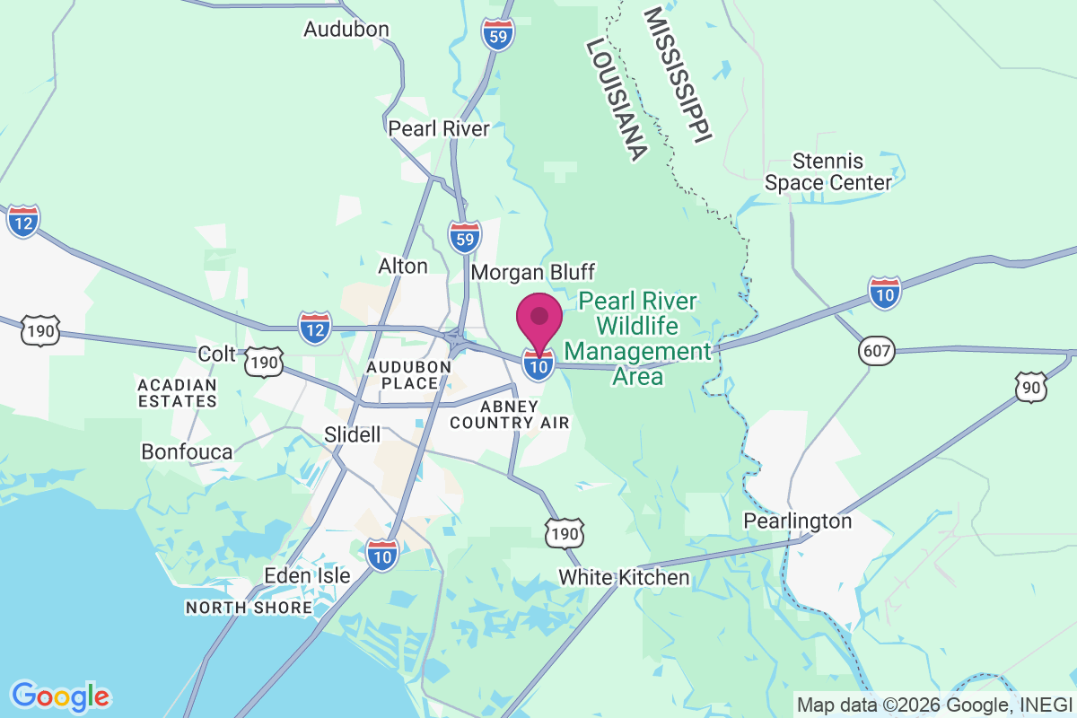 Carte de Gum Bayou Landing