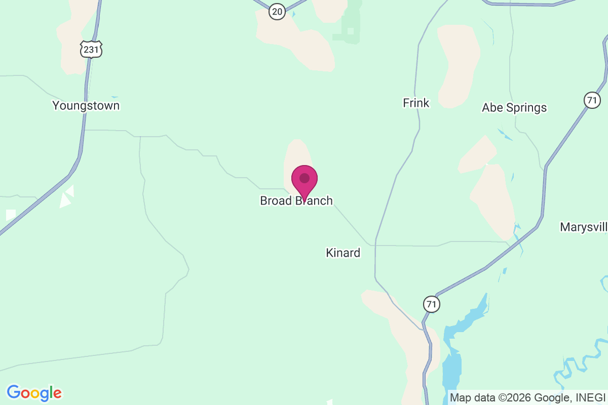 Carte de Broad Branch