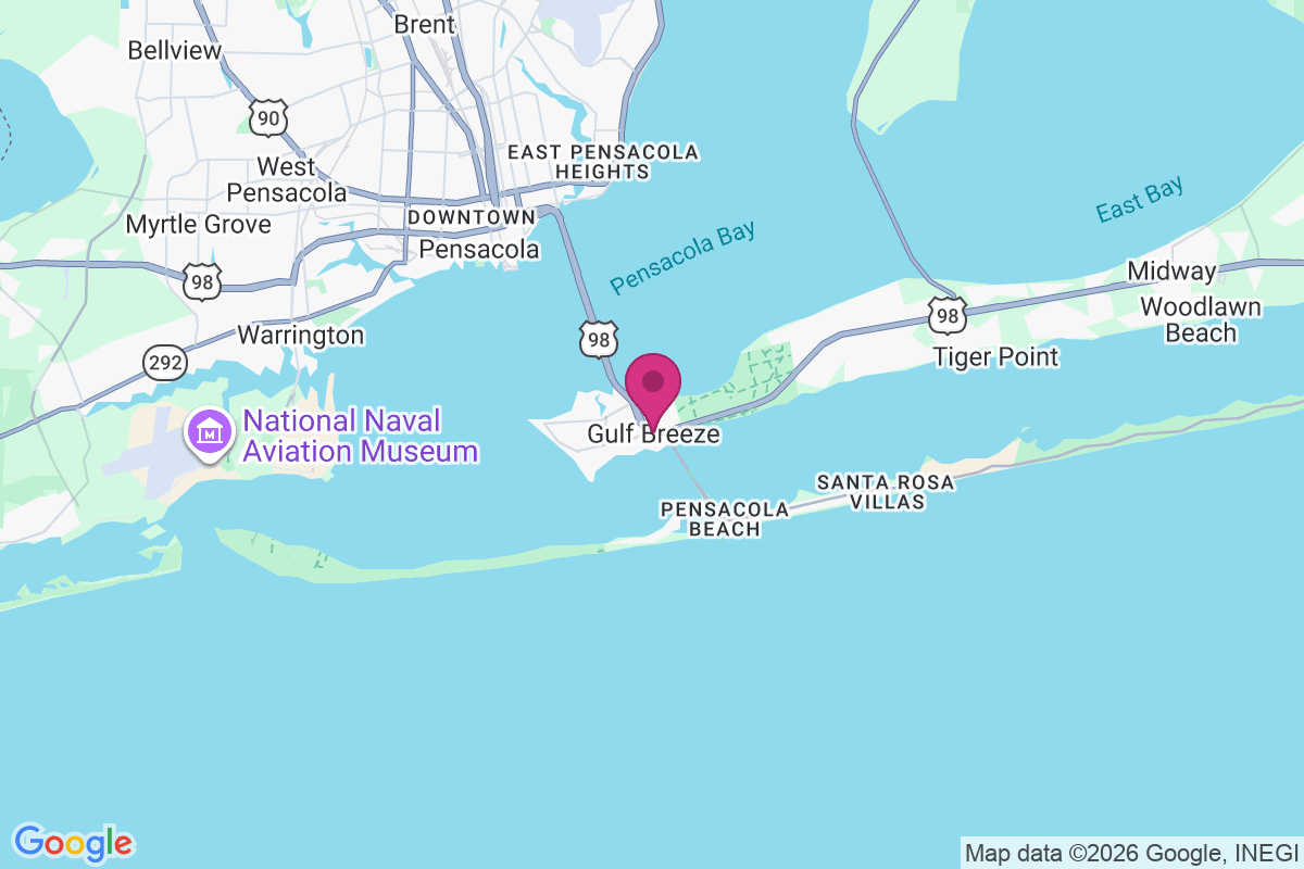 Carte de Gulf Breeze
