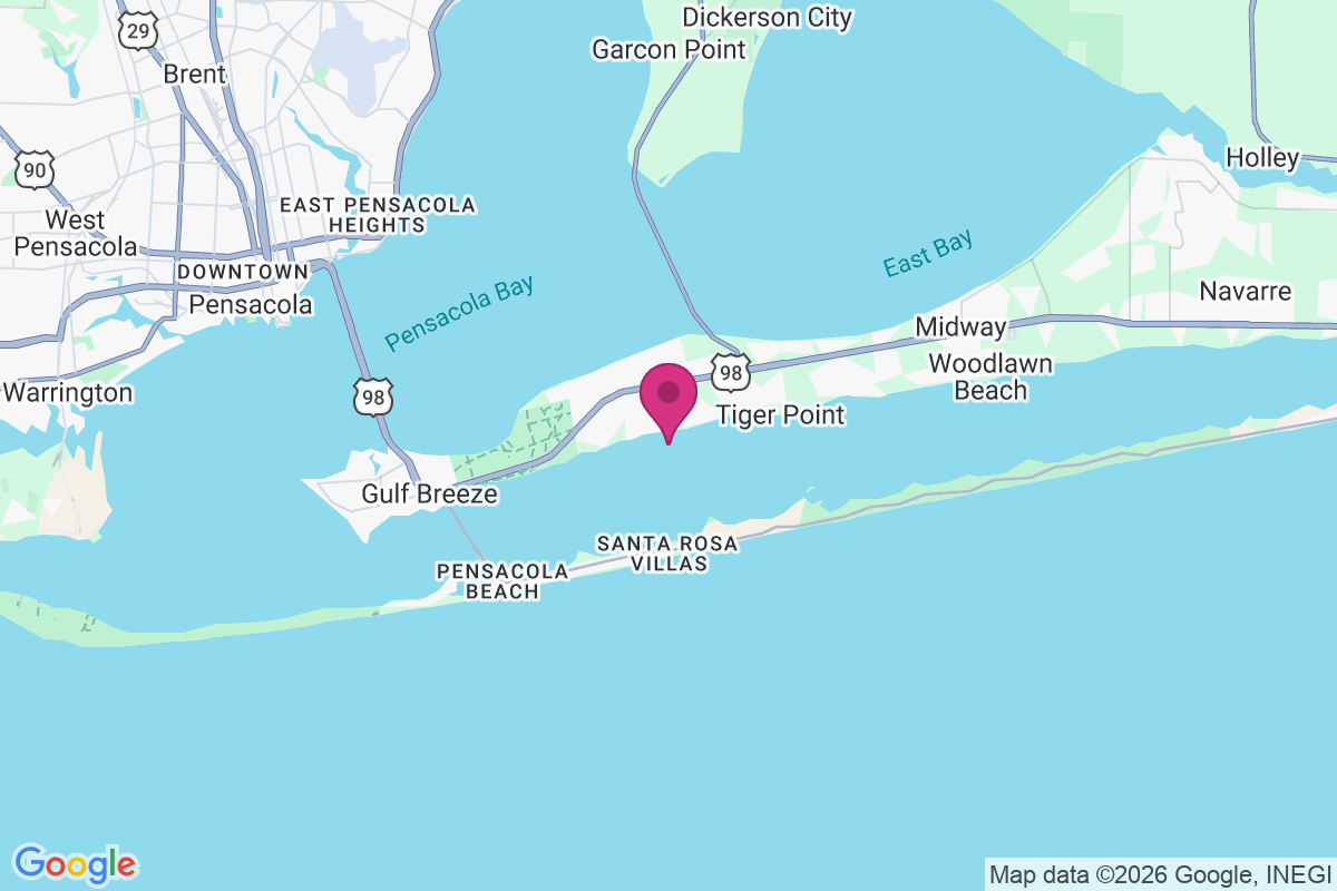 Carte de Oriole Beach