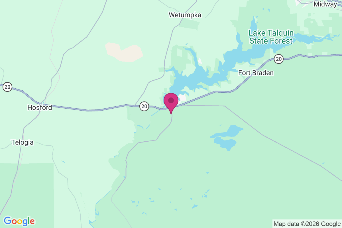 Carte de Jackson Bluff