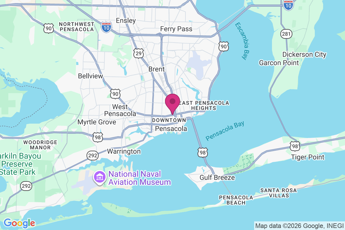 Carte de Pensacola