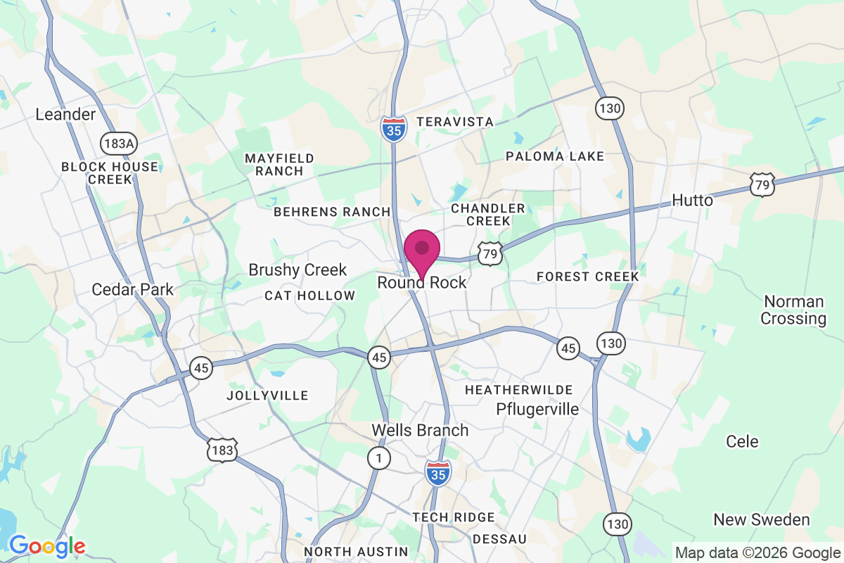 Carte de Round Rock