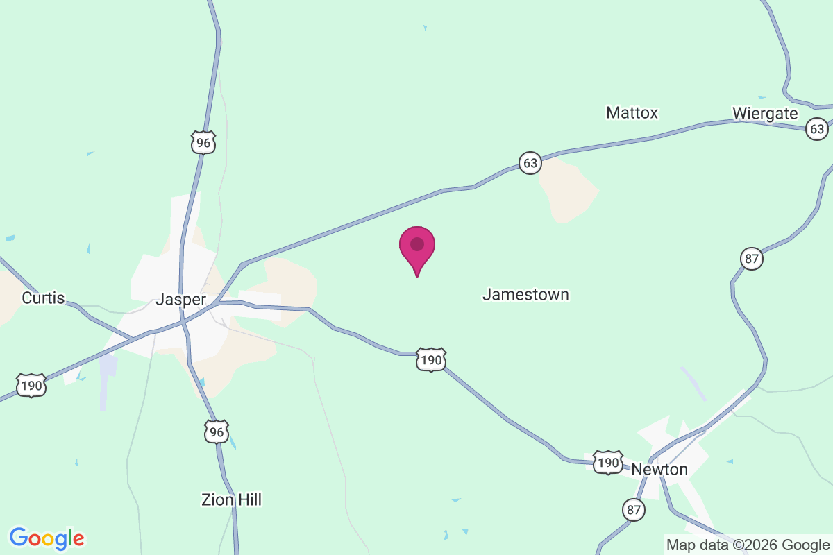 Carte de Huff Creek