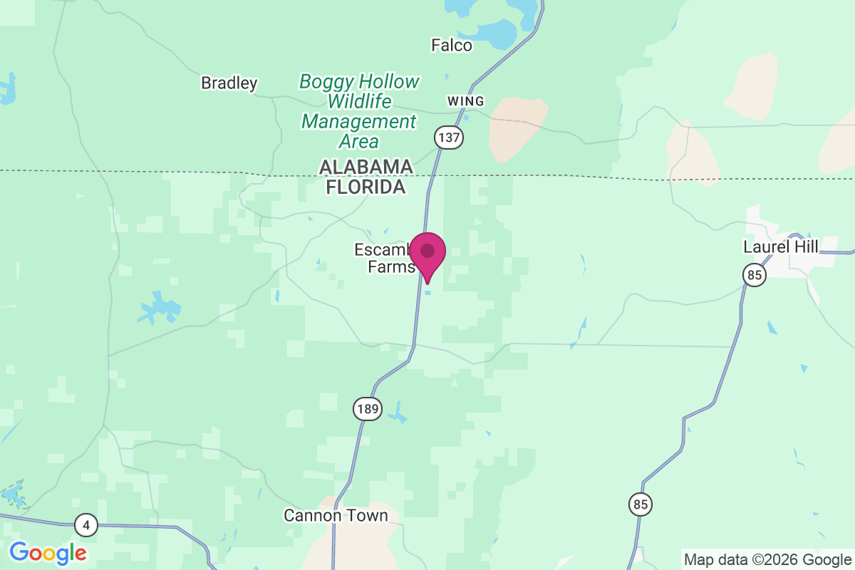 Carte de Escambia Farms
