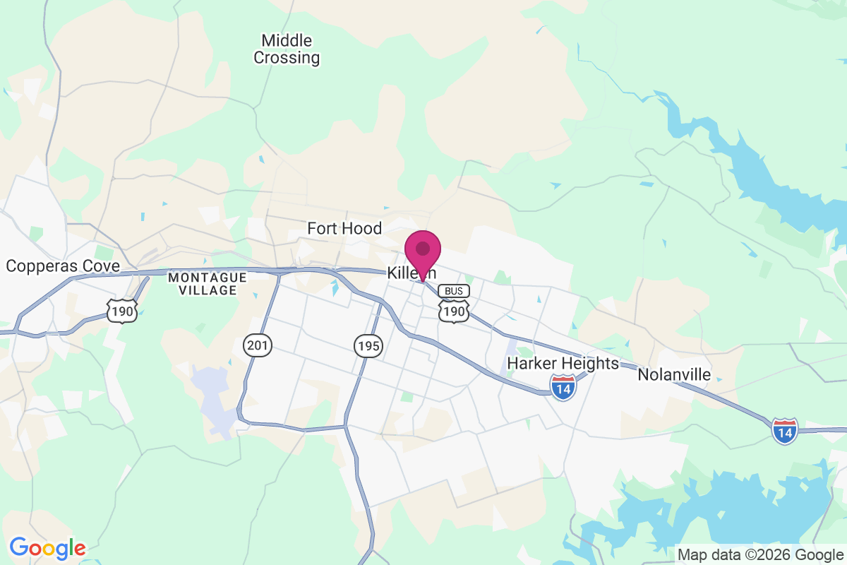 Carte de Killeen