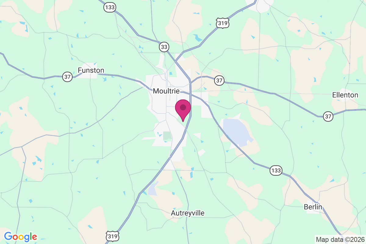 Carte de South Moultrie