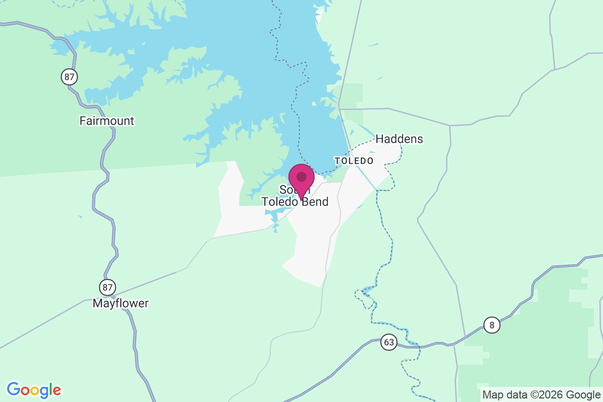 Carte de South Toledo Bend