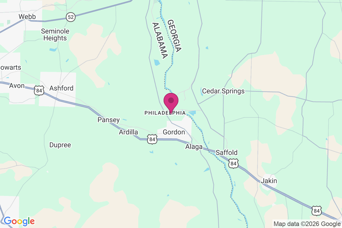 Carte de Upper Gordon Landing