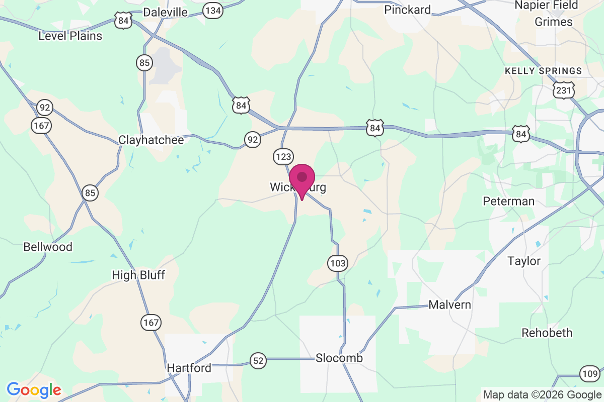 Carte de Wicksburg