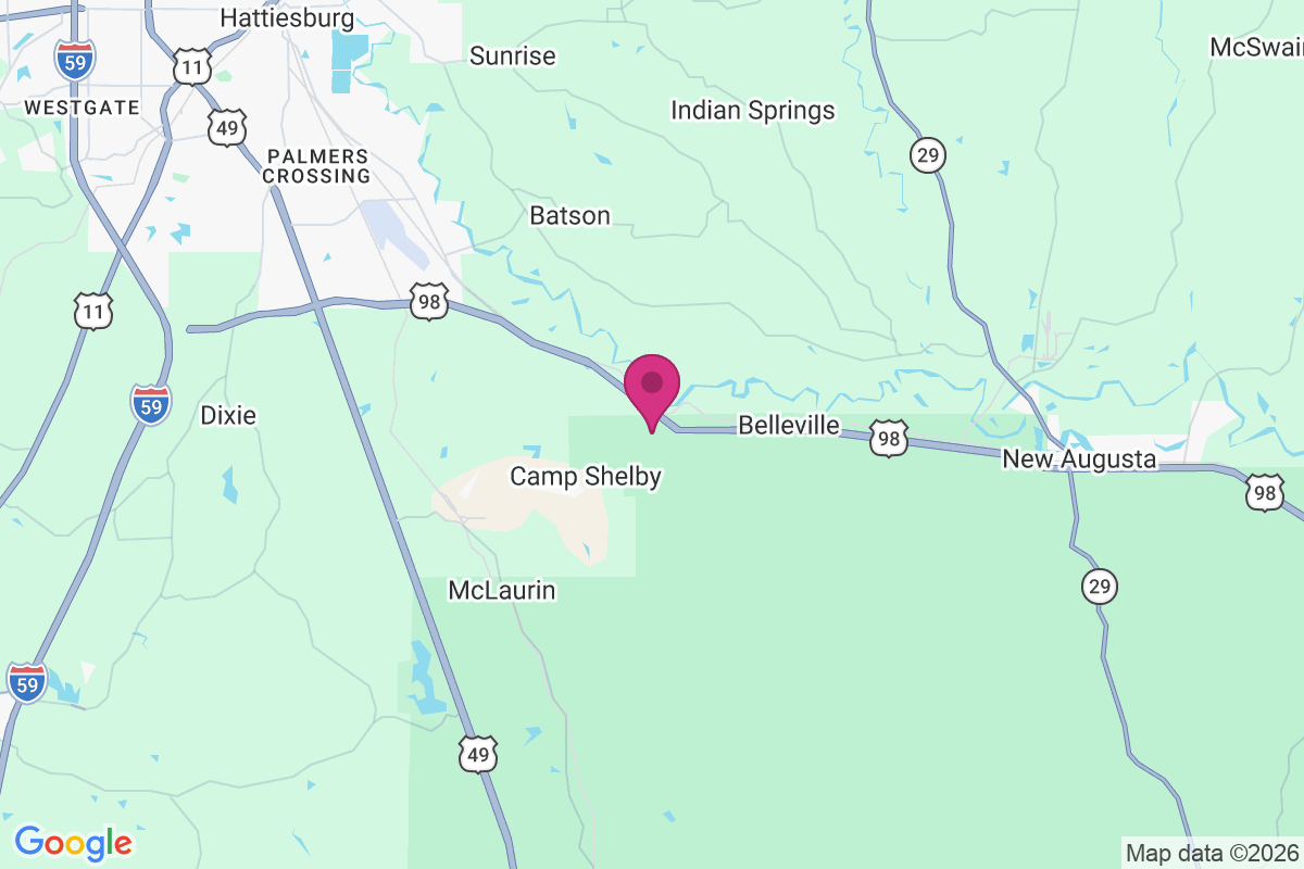 Carte de Ragland