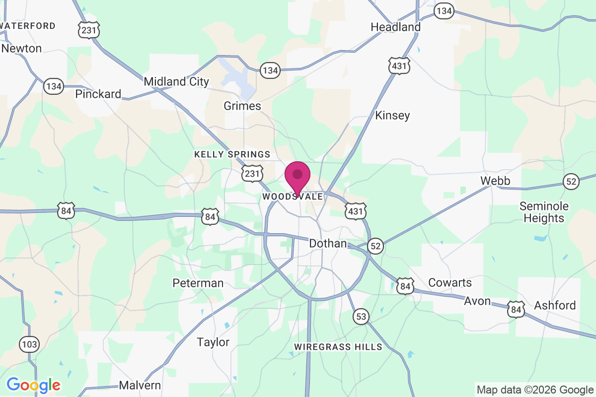 Carte de Woodsvale