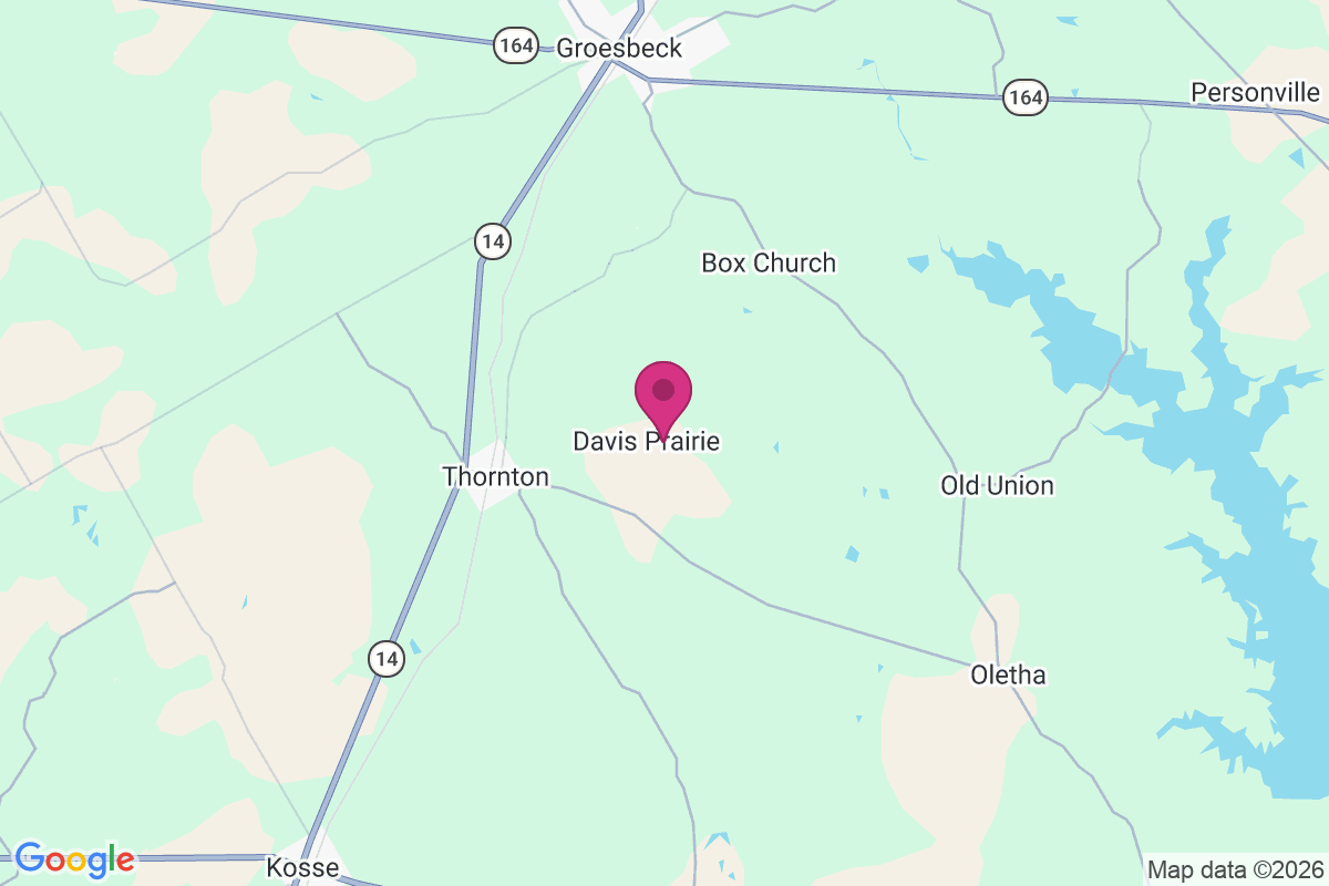 Carte de Davis Prairie